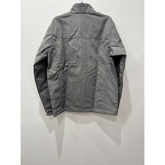 NEW Free Country Men's Base Camp II Softshell Jacket Size M Light Grey MSRP$100 - Picture 3 of 10